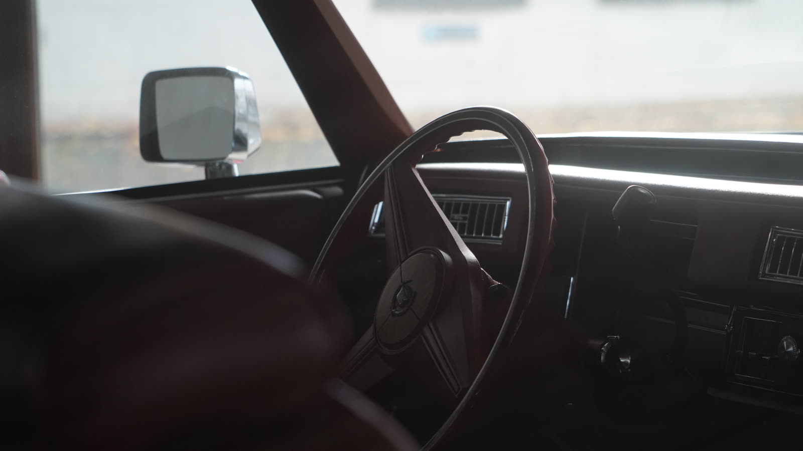 Klassisches Auto Interieur